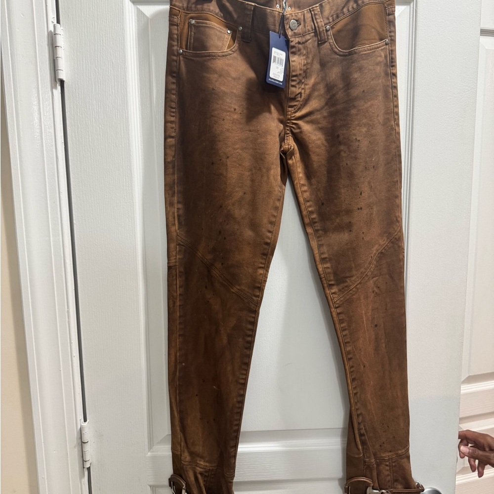 Ralph Lauren Brown Straight Jeans with Tag
